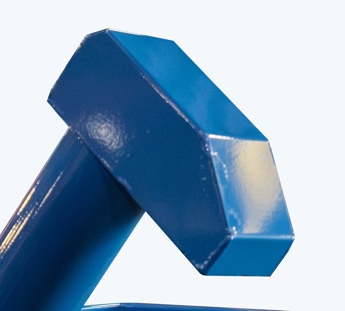 The auger head. Decorative, and unapologetic about it
