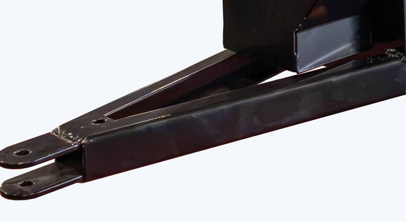 Welded steel tow bar